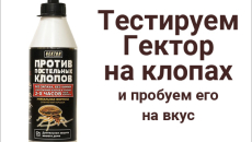 Nous testons l'effet de la poudre Hector sur les punaises de lit en deux versions : traitement simple et préparation de pièges. Voir les résultats de l'expérience.