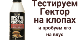 Nous testons l'effet de la poudre Hector sur les punaises de lit en deux versions : traitement simple et préparation de pièges. Voir les résultats de l'expérience.