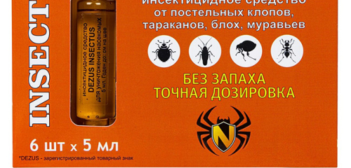 Dezus : punaise de lit, cafard, puce, fourmi (inodore)