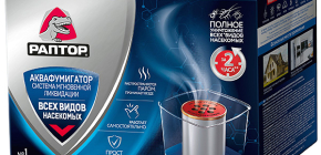 Aquafumigator Raptor pour la destruction des punaises de lit et des cafards