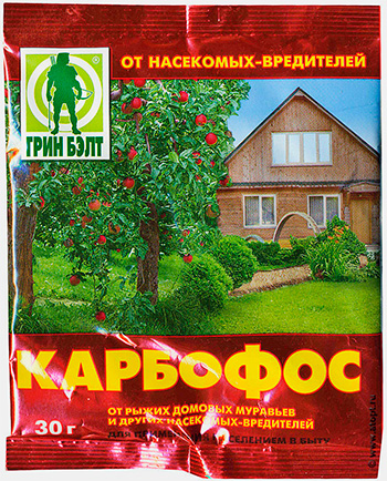 Karbofos sous forme de poudre