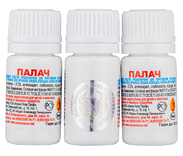 Bourreau de punaises de lit et autres insectes parasites