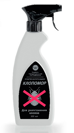 Remède contre les insectes domestiques Klopomor