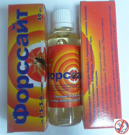 Forsythe est vendu sous forme de concentré