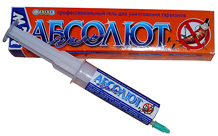 Gel absolu en seringue