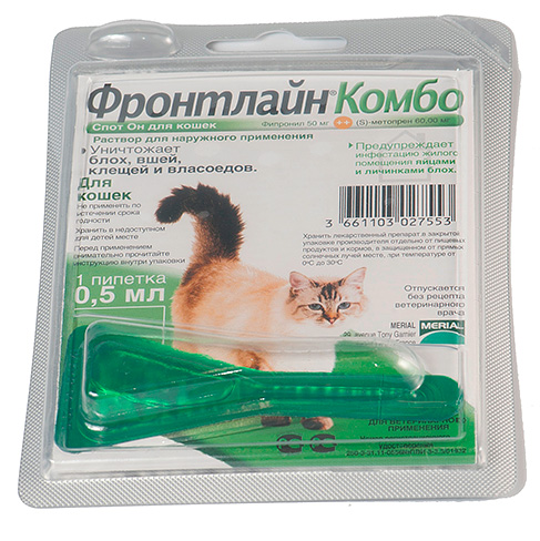 Gouttes de puces Frontline