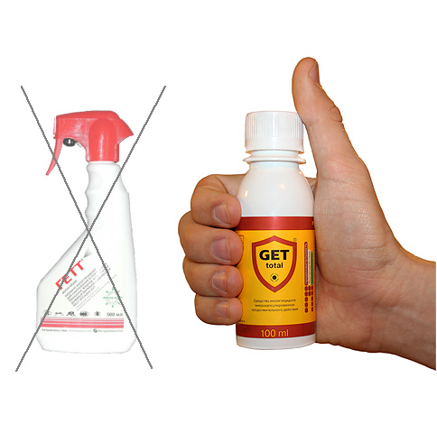 Le remède obsolète contre les cafards Gett a été remplacé par un nouveau médicament Get