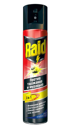 Aérosol contre les cafards et les fourmis Reid