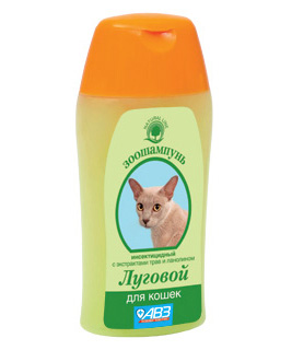 Shampooing contre les puces chez les chats Lugovoi