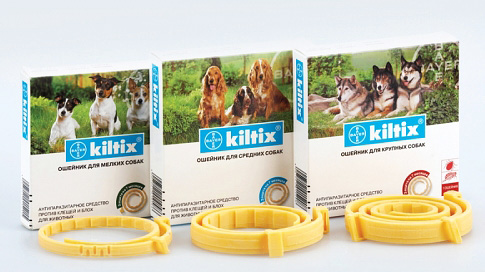 Colliers anti-puces Kiltix pour chiens