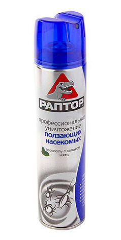 Aérosol Raptor d'insectes rampants