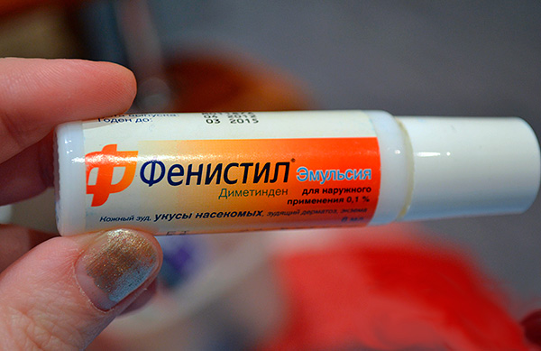 Emulsion Fenistil pour usage externe