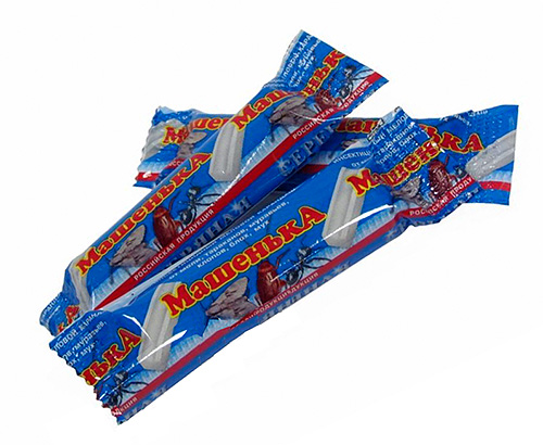 La craie insecticide Mashenka est assez efficace contre les fourmis