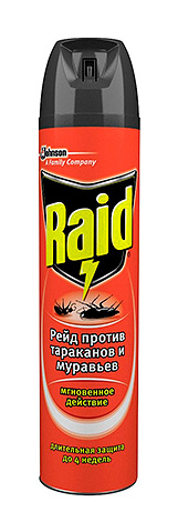 Aérosol Reid contre les cafards et les fourmis