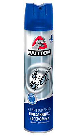 L'aérosol Raptor des insectes rampants est efficace contre les fourmis