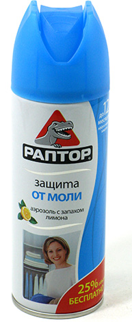 Raptor contre les mites