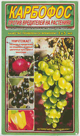 Karbofos en ampoules (concentré)