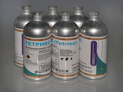 Le médicament Tetrix est très efficace contre les punaises de lit, mais il n'est pas facile de s'en procurer.