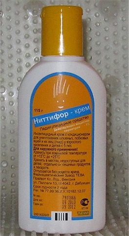 Remède contre les poux Nittifor