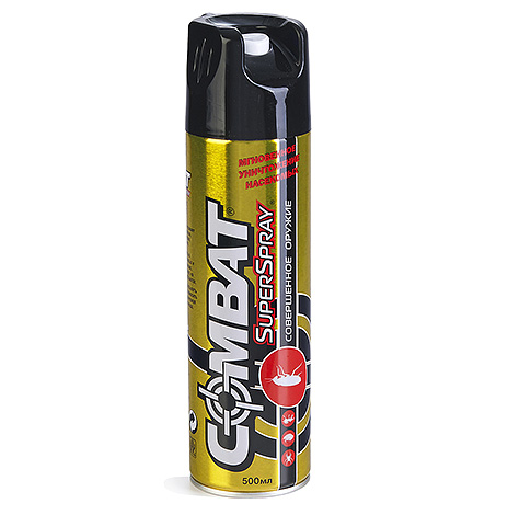 Aerosol Combat Superspray a une odeur agréable et en même temps détruit bien les punaises de lit