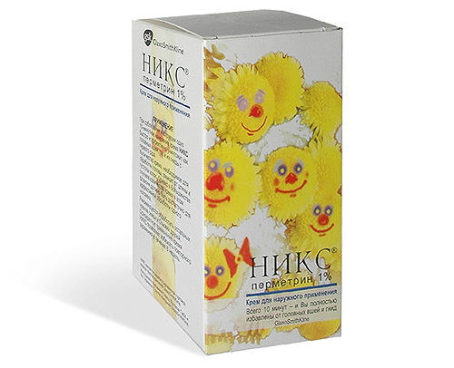 La crème Nyx aide à combattre les poux chez les enfants