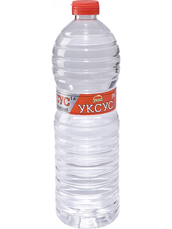 Pour préparer une solution contre les poux, vous aurez besoin de vinaigre de table (9%)