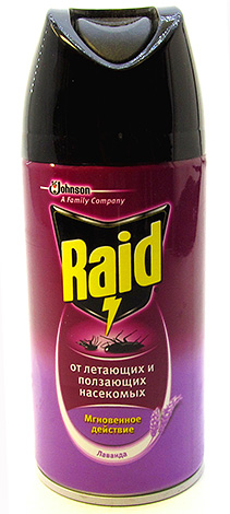 Raid insectifuge volant et rampant