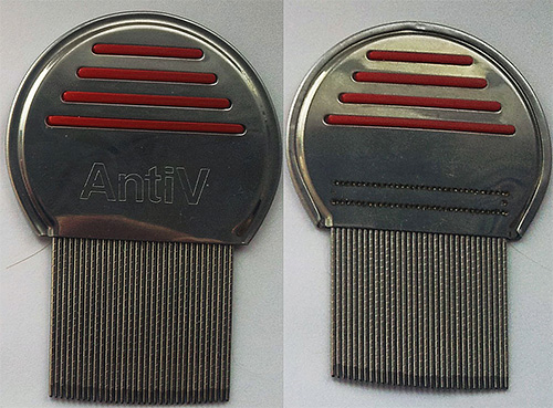 Les peignes à poux et à lentes donnent des résultats particulièrement bons en combinaison avec l'utilisation de préparations insecticides