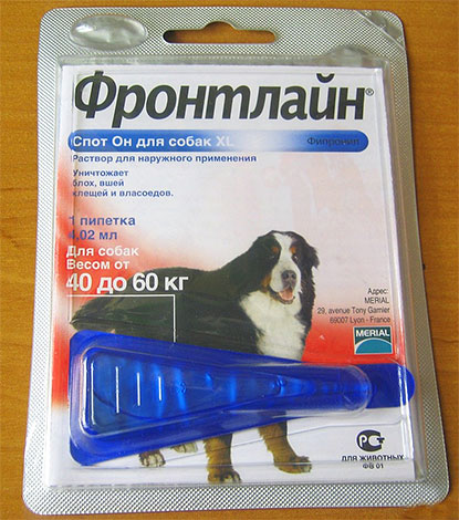 Drops Frontline des puces