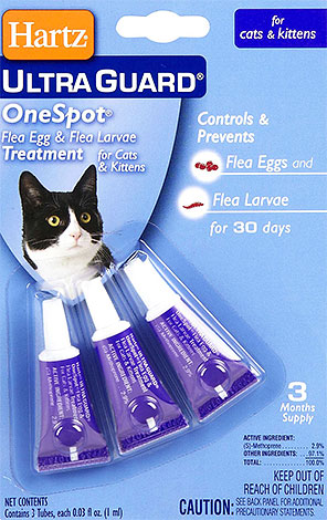 Gouttes de puces Hartz