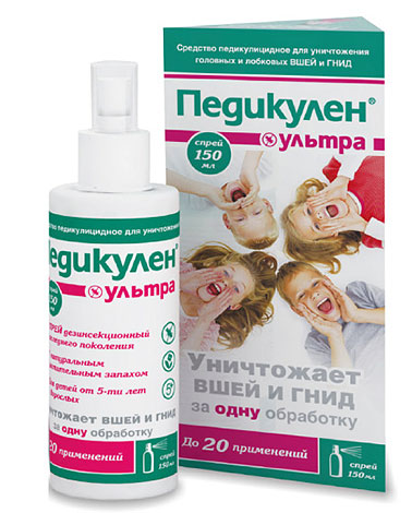 Spray Pediculen Ultra aidera à se débarrasser non seulement des poux, mais aussi des lentes