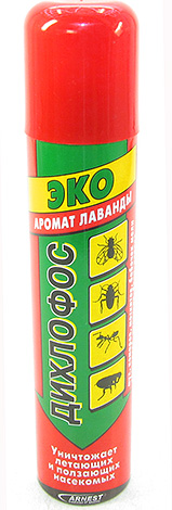 La composition du Dichlorvos moderne ne comprend plus de substances organophosphorées, comme c'était le cas auparavant.