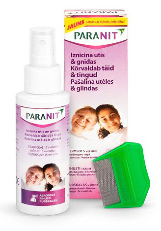 Le prix d'un ensemble de Paranit avec un peigne est d'environ 600 roubles.
