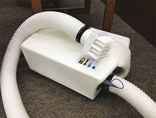 Un sèche-cheveux spécial pour tuer les poux n'est pas si facile à obtenir dans notre pays