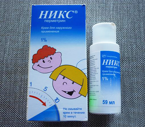 Cream Nyx est un remède assez sûr contre les poux