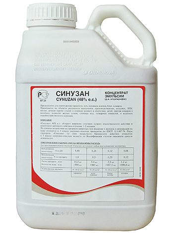 Remède contre les punaises de lit Sinuzan (émulsion concentrée)