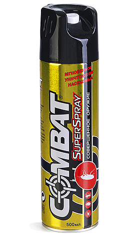 Les punaises de lit, comme les cafards, peuvent être tuées avec des sprays insecticides.