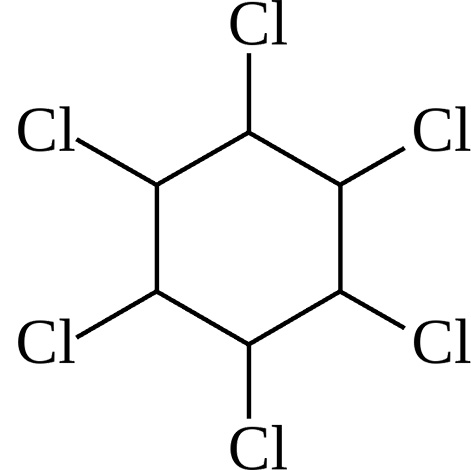 L'hexachlorane est également utilisé pour tuer de nombreux insectes nuisibles.