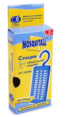 L'odeur des sections de mites aidera à repousser une grande variété d'insectes de la salle de bain