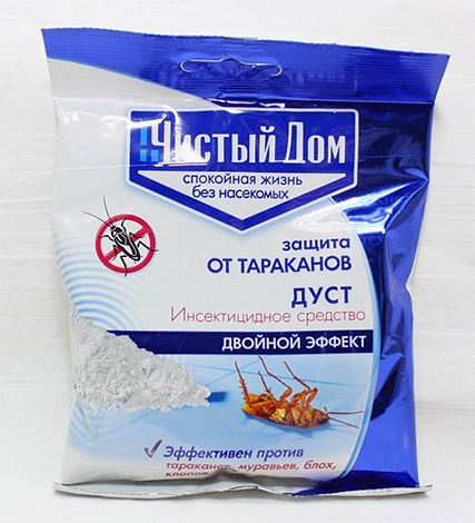 Maison propre en poudre insecticide