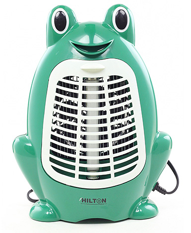 Hilton produit également des appareils en forme de grenouille.