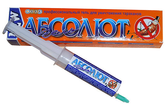 Gel pour la destruction des insectes Absolut