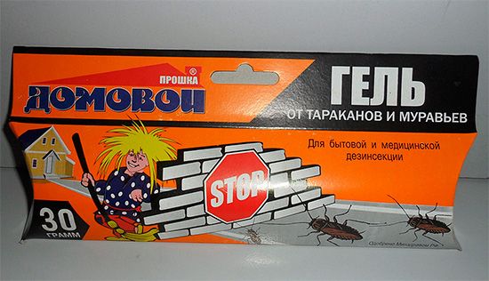 Gel de cafards et de fourmis Brownie Proshka