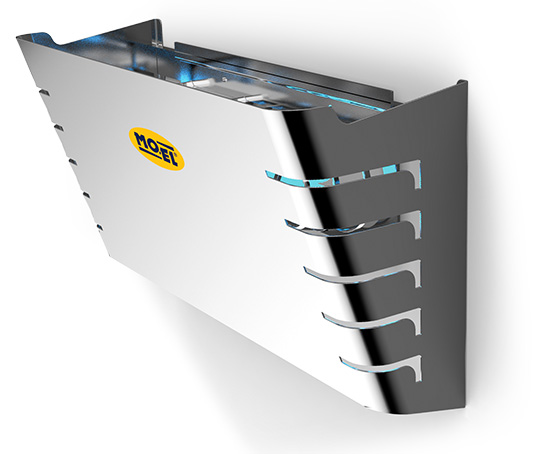 Un exemple de lampe insecticide MO-PLICK 398 pouvant être utilisée comme veilleuse.