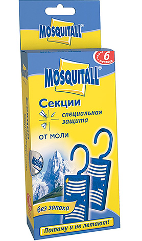 Sections de papillon Mosquitall