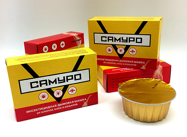 Bombe fumigène Samuro pour le contrôle des insectes