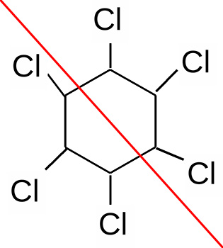 Il est fortement déconseillé d'utiliser des bombes fumigènes à base d'hexachlorane pour se protéger des piqûres d'insectes...