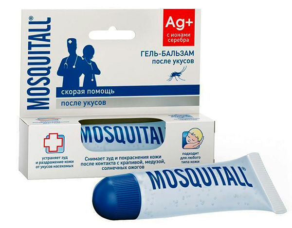 Gel-baume après piqûres d'insectes Moskitol