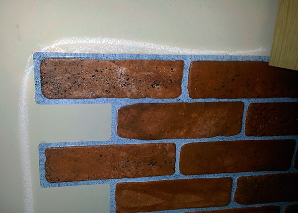 Un exemple des lignes tracées par Masha sur le mur de la cuisine...