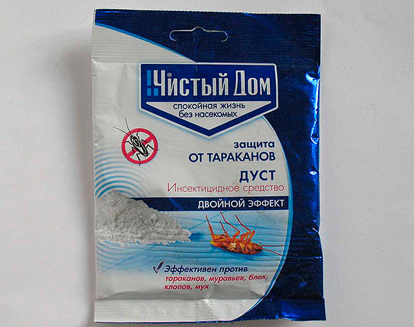 Dust Chisty Dom (des cafards, des fourmis, des puces, des punaises de lit et des mouches)